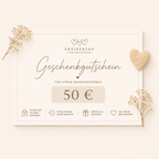 Geschenkgutschein – DreiHerzen Lieblingsstücke